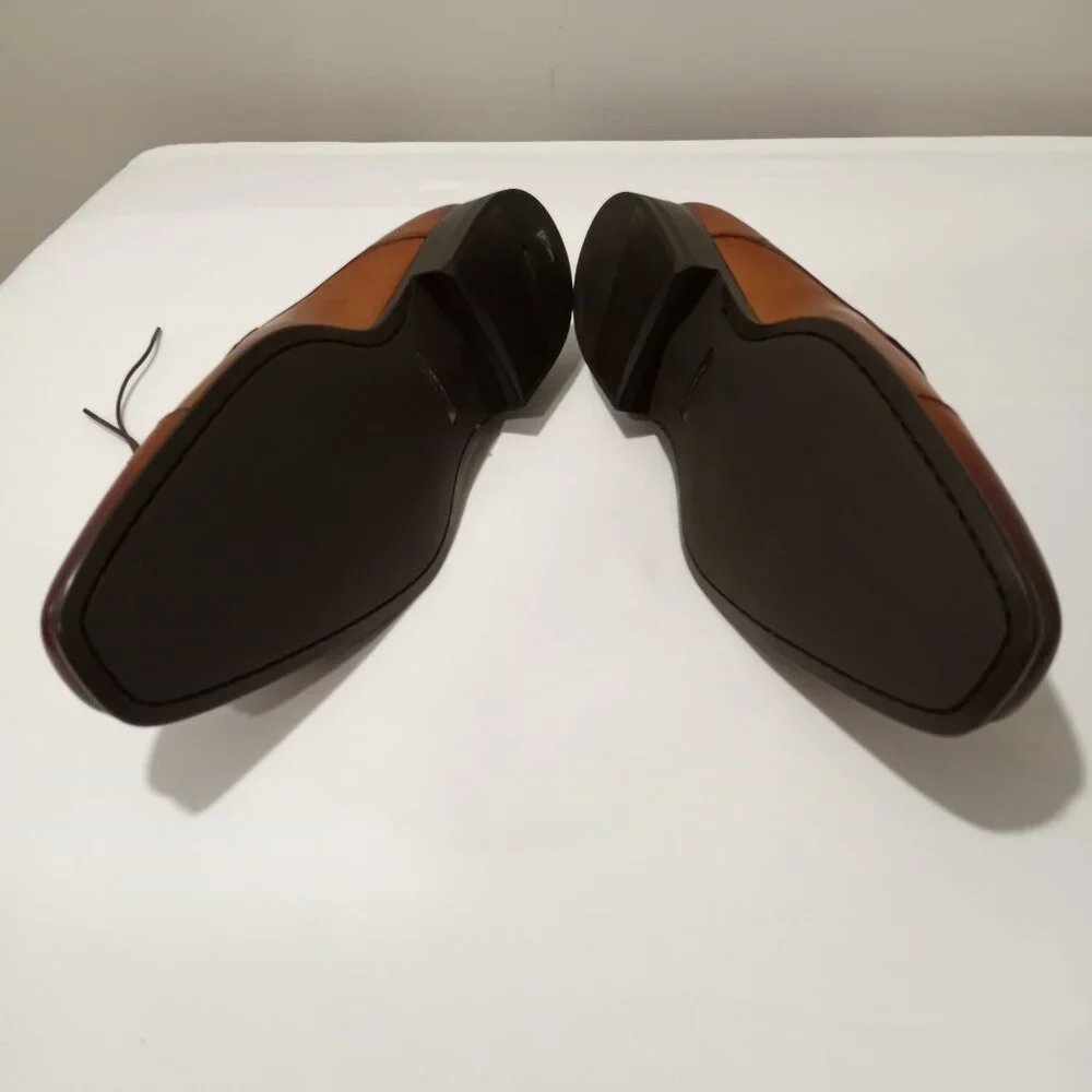 NEW MAGNANNI SAMSON BURNISHED CAP TOE DERBY MEN'S SHOES SIZE 12 - Picture 7 of 11